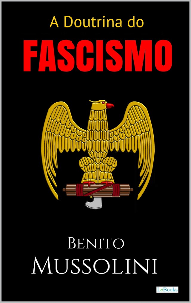 Book cover for A Doutrina do Fascismo