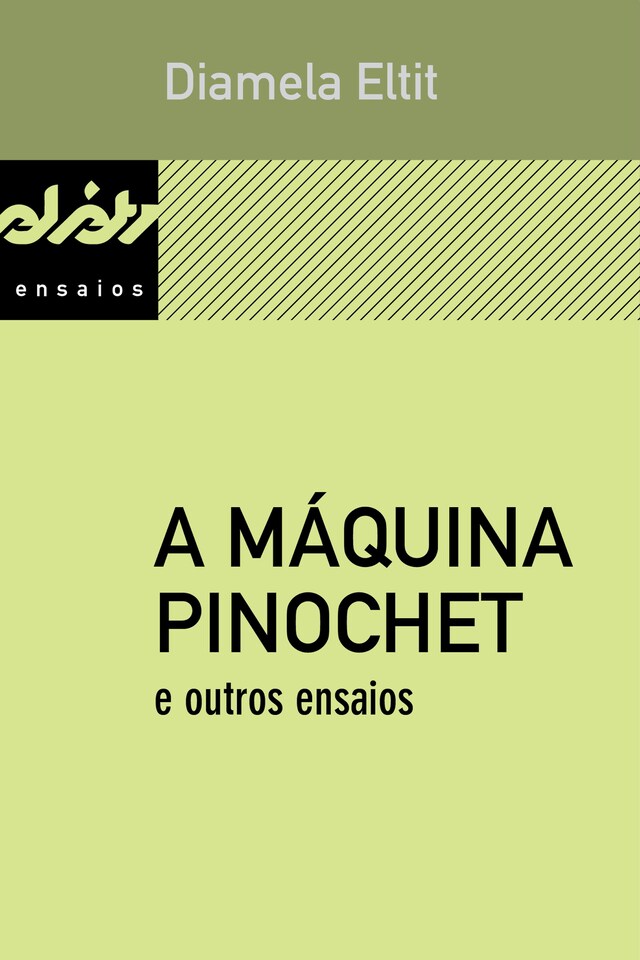 Couverture de livre pour A máquina Pinochet e outros ensaios