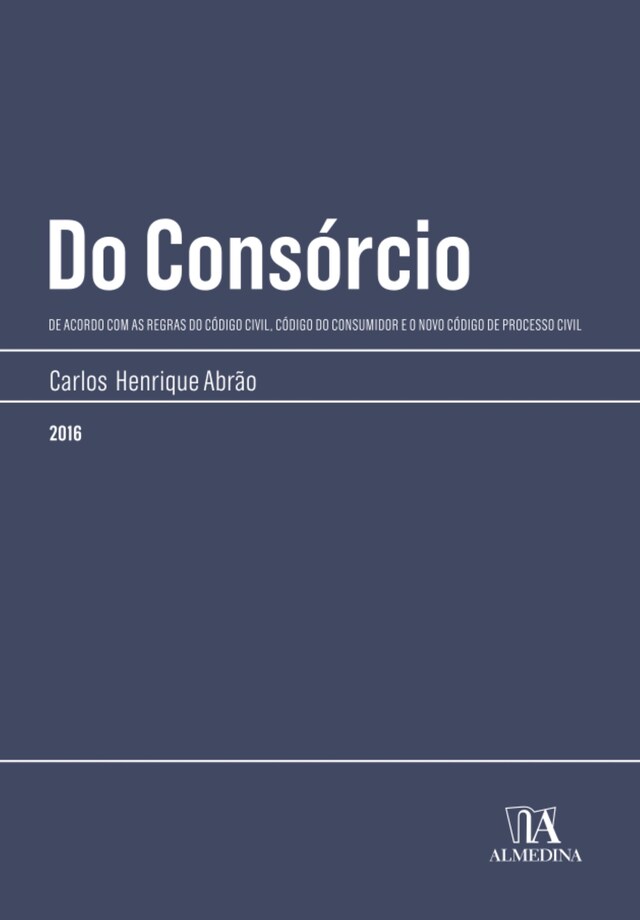 Copertina del libro per Do Consórcio