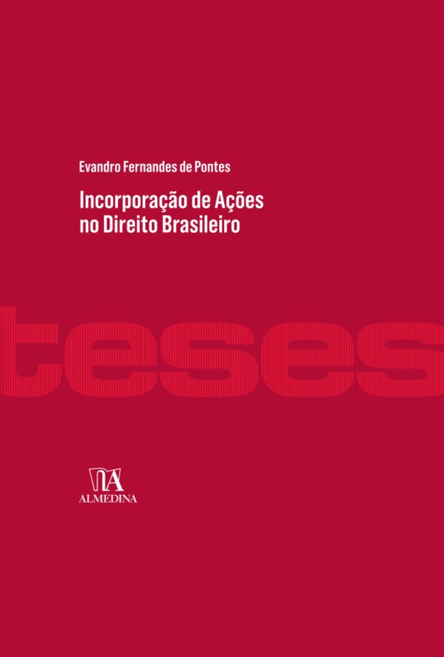 Book cover for Incorporação de Ações no Direito Brasileiro