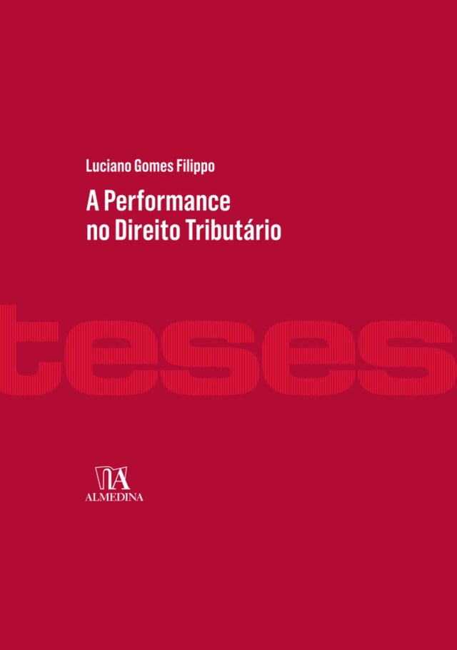 Portada de libro para A Performance no Direito Tributário