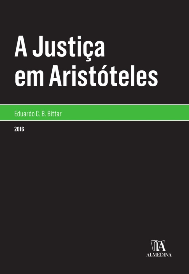 Boekomslag van A Justiça em Aristóteles