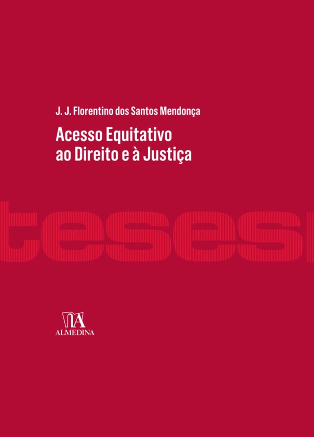 Boekomslag van Acesso Equitativo ao Direito e à Justiça