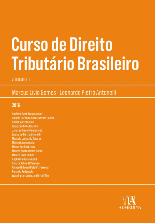 Buchcover für Curso de Direito Tributário Brasileiro Vol. III