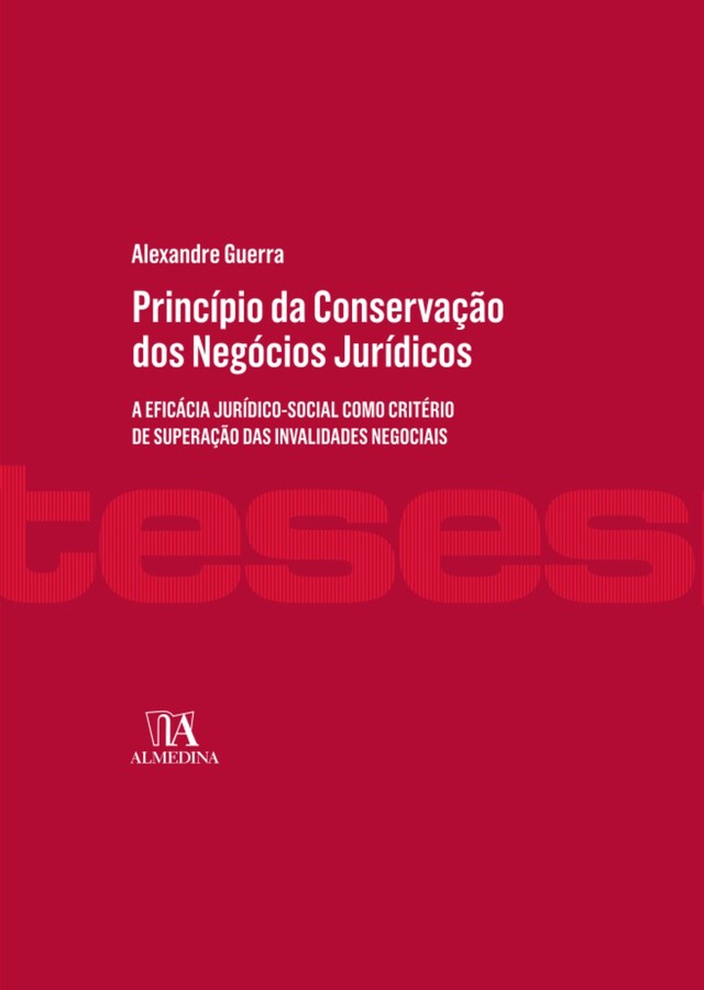 Copertina del libro per Princípio da Conservação dos Negócios Jurídicos