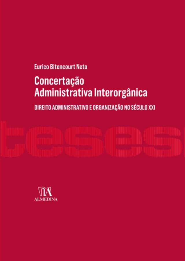 Book cover for Concertação Administrativa Interorgânica