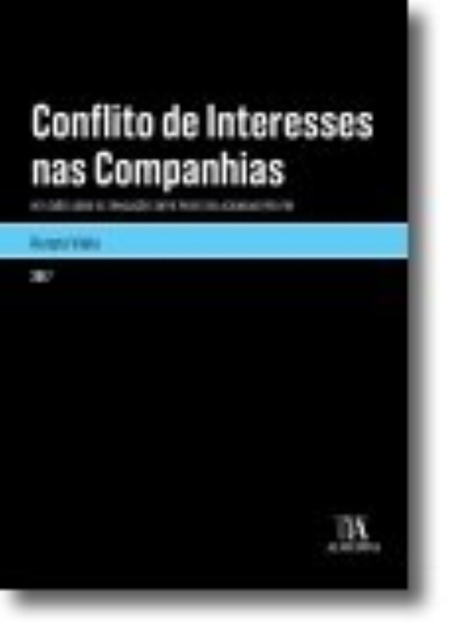 Okładka książki dla Conflito de interesse nas companhias