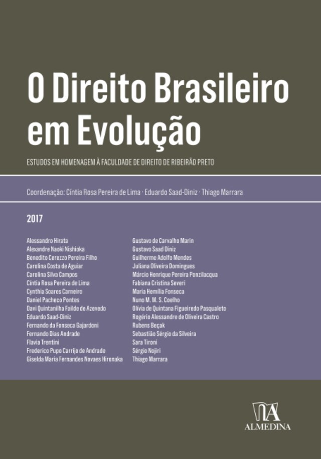 Buchcover für O direito brasileiro em evolução
