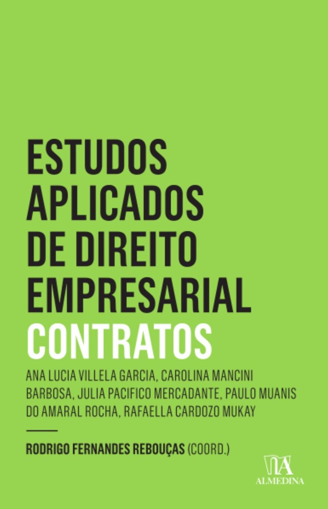 Book cover for Estudos Aplicados de Direito Empresarial - Contratos - 2 ed.