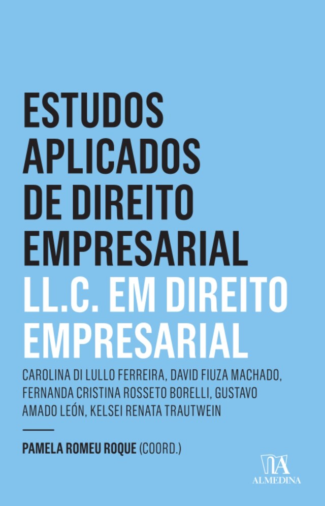 Boekomslag van Estudos Aplicados de Direito Empresarial - LL.C. -  2 ed.