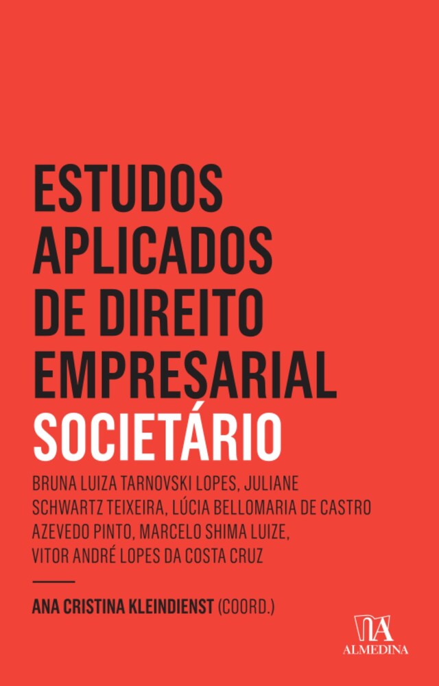 Book cover for Estudos Aplicados de Direito Empresarial - Societário 1 ed.