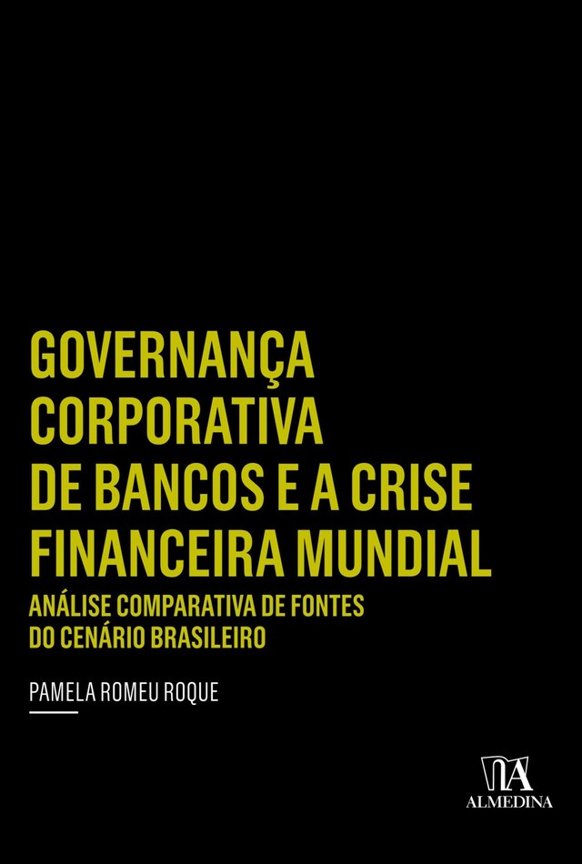 Buchcover für Governança Corporativa de Bancos e a Crise Financeira