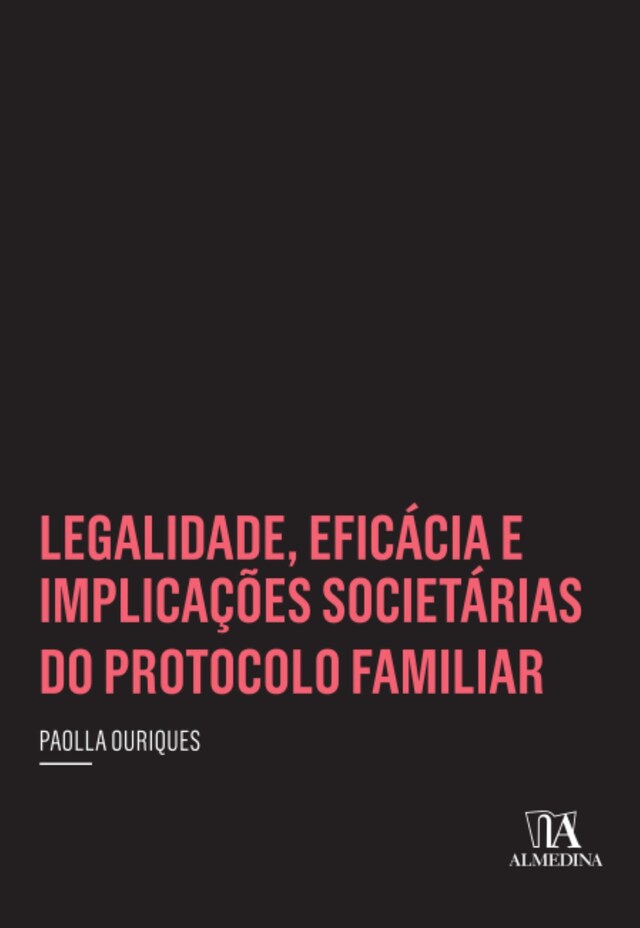 Boekomslag van Legalidade, Eficácia, e Implicações