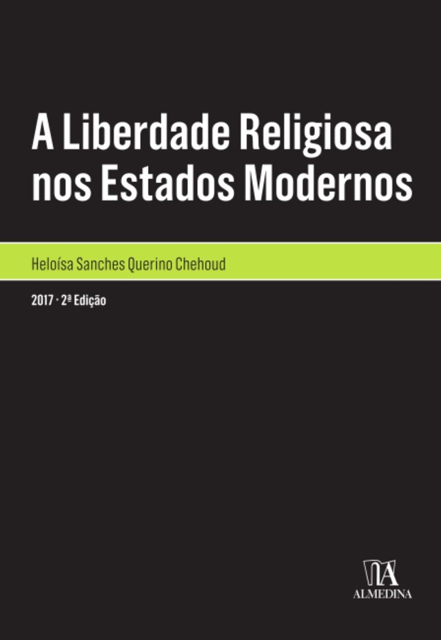 Book cover for A Liberdade Religiosa nos Estados Modernos - 2 ed.