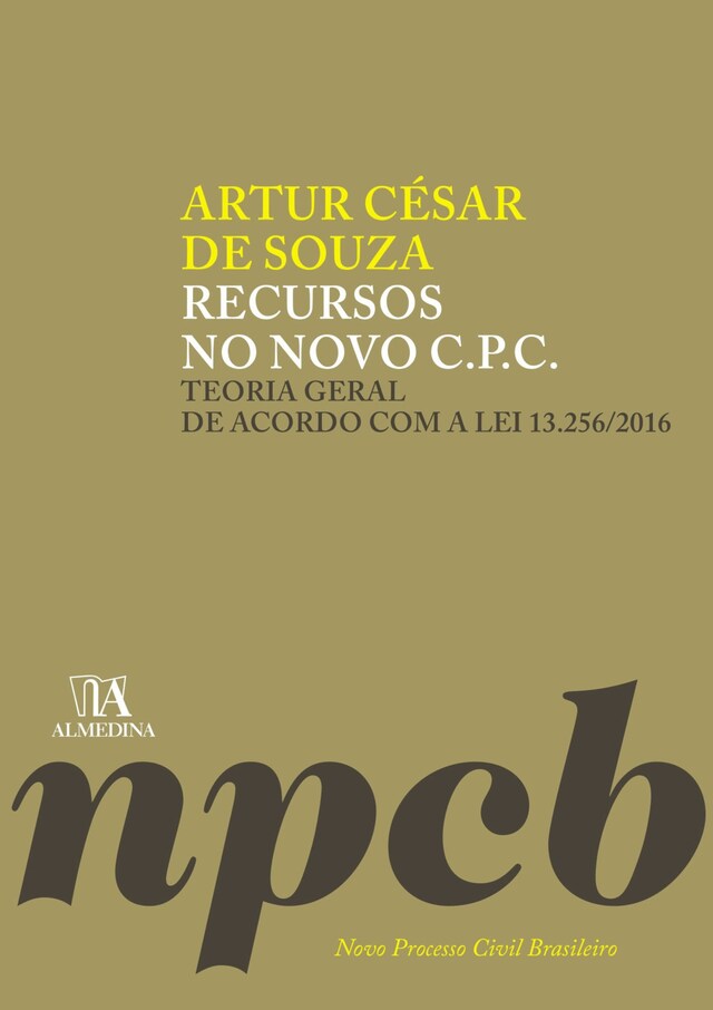 Book cover for Recursos no Novo C.P.C.