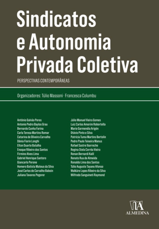 Okładka książki dla Sindicatos e Autonomia Privada Coletiva