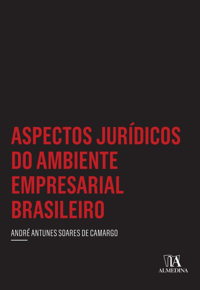 Book cover for Aspectos jurídicos do ambiente empresarial brasileiro