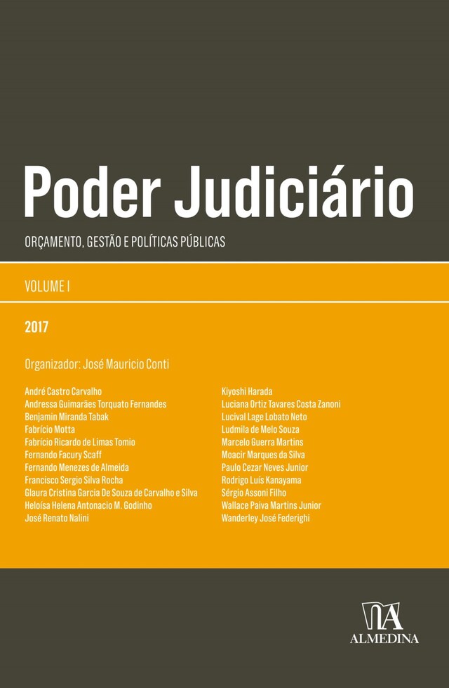Kirjankansi teokselle Poder Judicário - Vol. I