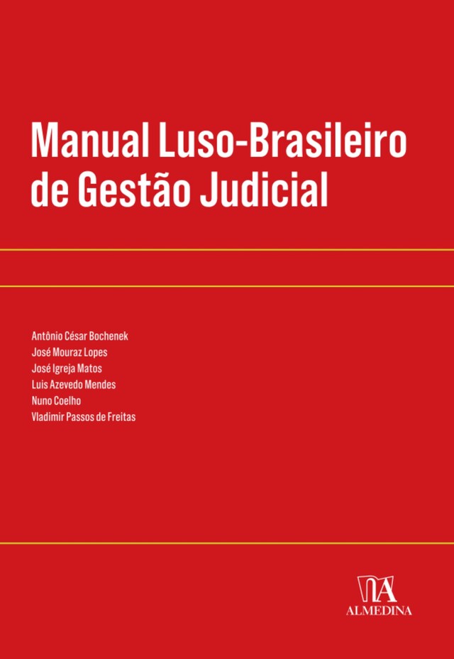 Book cover for Manual Luso-brasileiro de Gestão Judicial