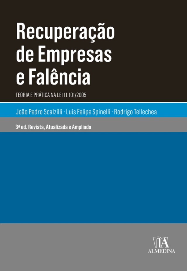 Portada de libro para Recuperação de empresas e falência