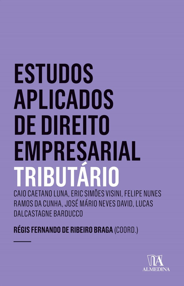 Book cover for Estudos Aplicados de Direito Empresarial - Tributário