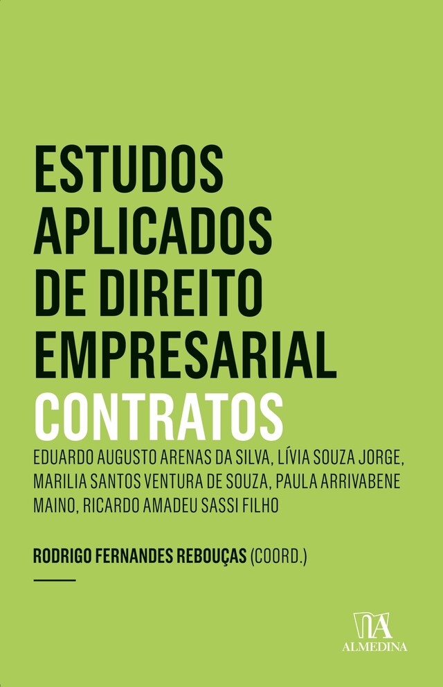 Book cover for Estudos Aplicados de Direito Empresarial - Contratos