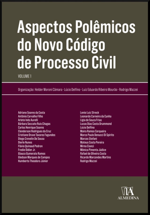 Buchcover für Aspectos polêmicos do novo código de processo civil  VOL.1