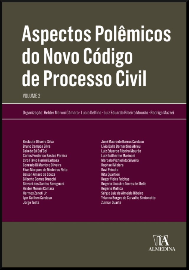 Buchcover für Aspectos polêmicos do novo código de processo civil  VOL.2