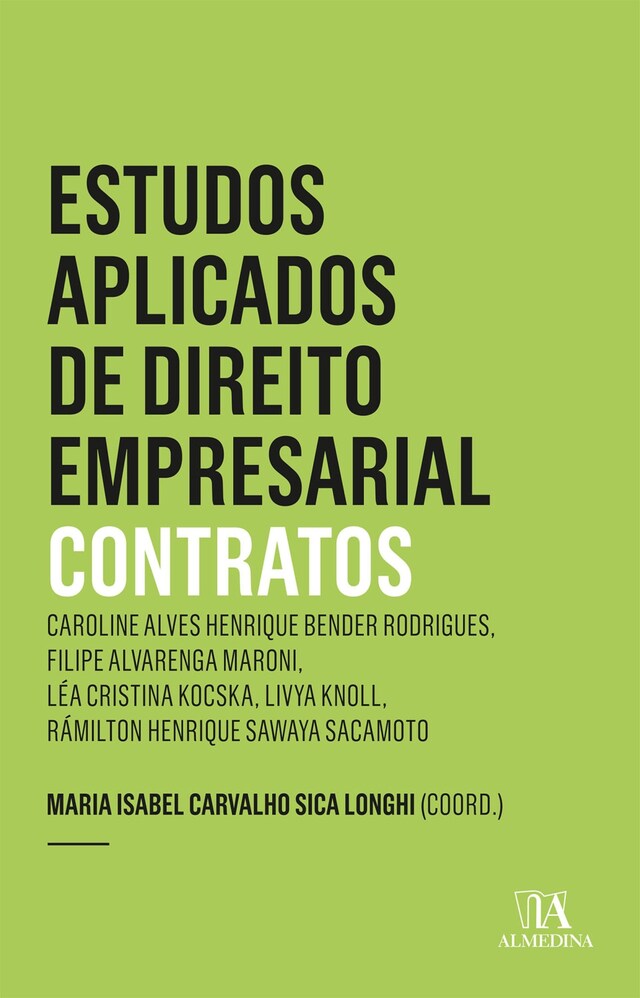 Book cover for Estudos Aplicados de Direito Empresarial - Contratos 5 ed.