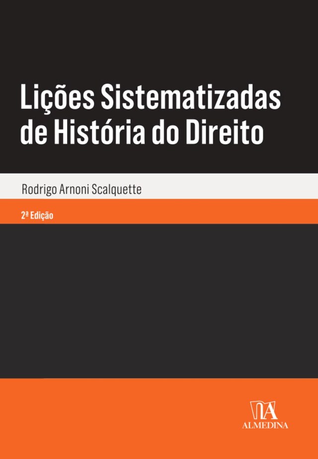 Boekomslag van Lições Sistematizadas de História do Direito