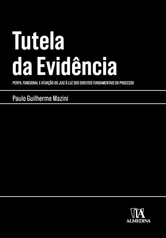 Copertina del libro per Tutela da Evidência