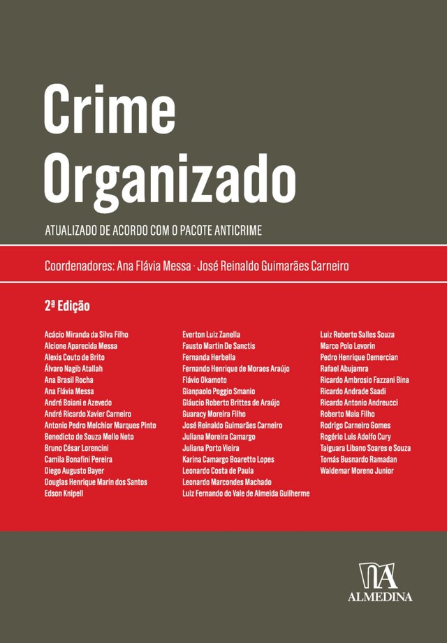 Couverture de livre pour Crime Organizado