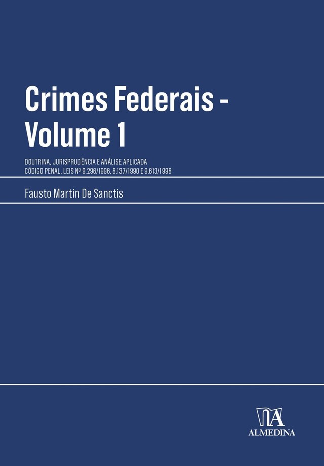 Buchcover für Crimes Federais