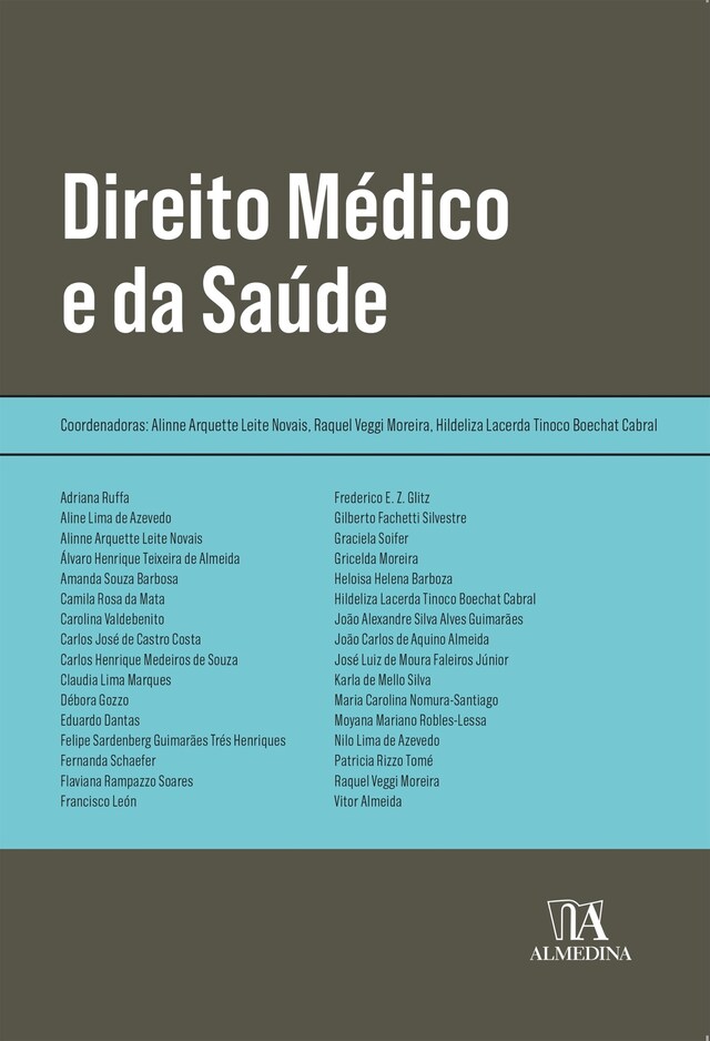 Copertina del libro per Direito médico e da saúde