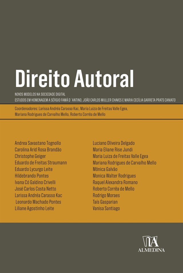 Book cover for Direito autoral