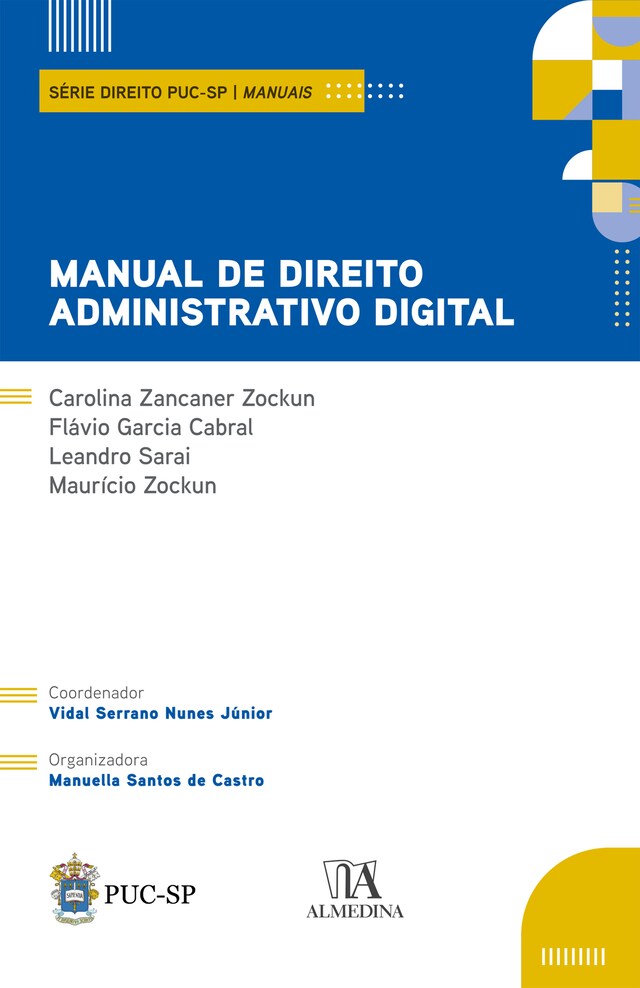 Copertina del libro per Manual de direito Administrativo digital