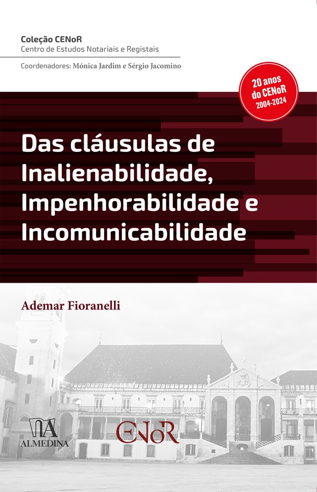 Book cover for Das cláusulas de inalienabilidade