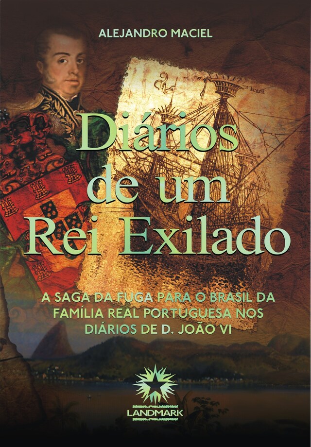 Buchcover für Diários de um Rei Exilado