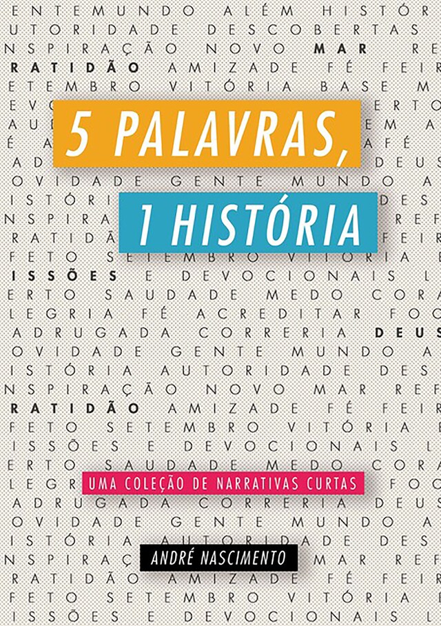 Couverture de livre pour 5 Palavras, 1 História