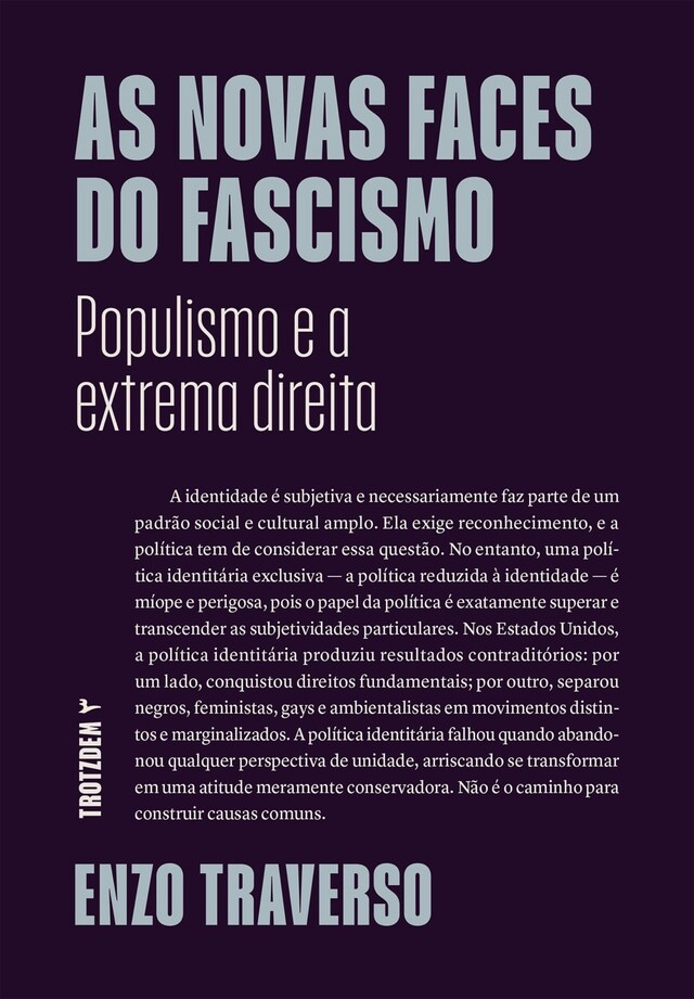 Book cover for As novas faces do fascismo