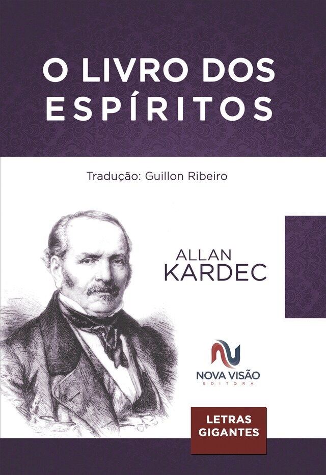 Kirjankansi teokselle Livro dos Espíritos