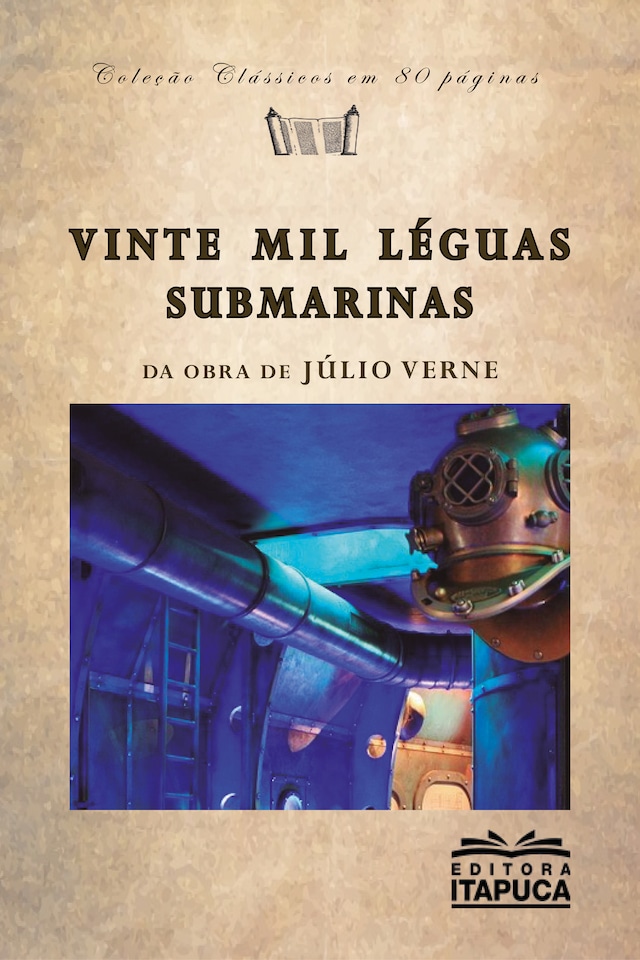 Okładka książki dla Vinte mil léguas submarinas