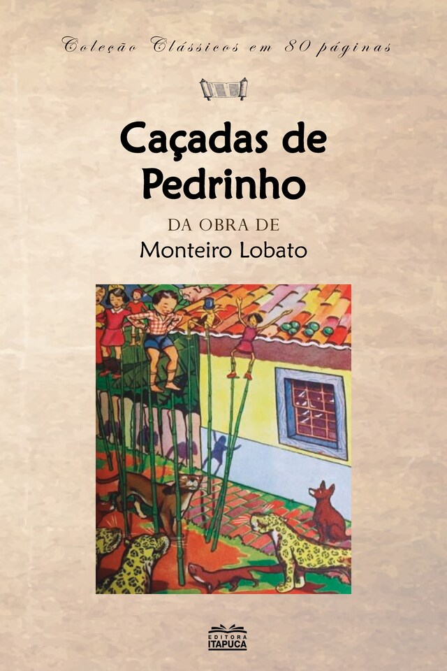 Book cover for Caçadas de Pedrinho