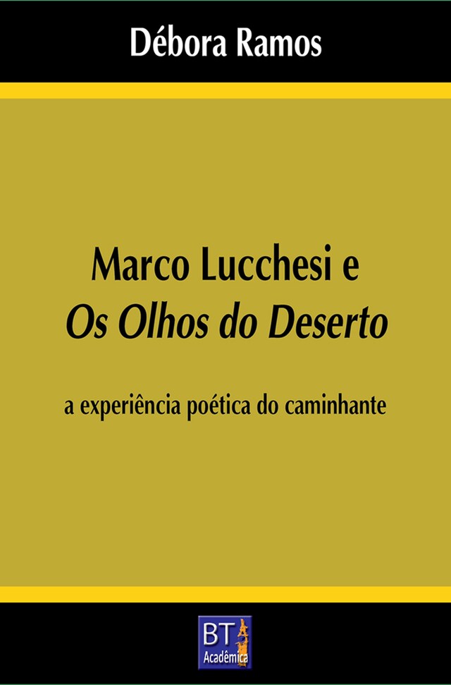 Okładka książki dla Marco Lucchesi e Os olhos do deserto