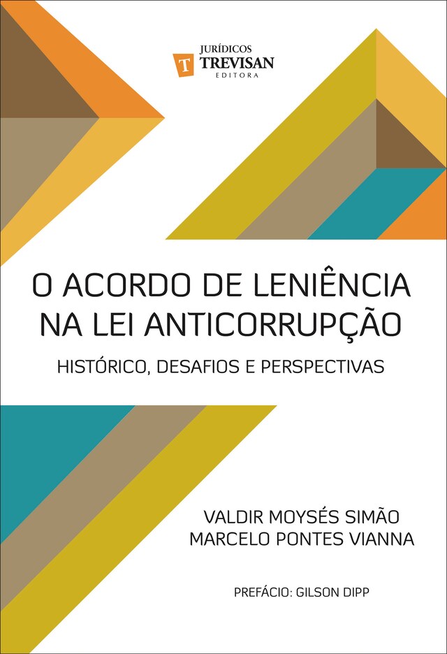 Book cover for O acordo de leniência na lei anticorrupção