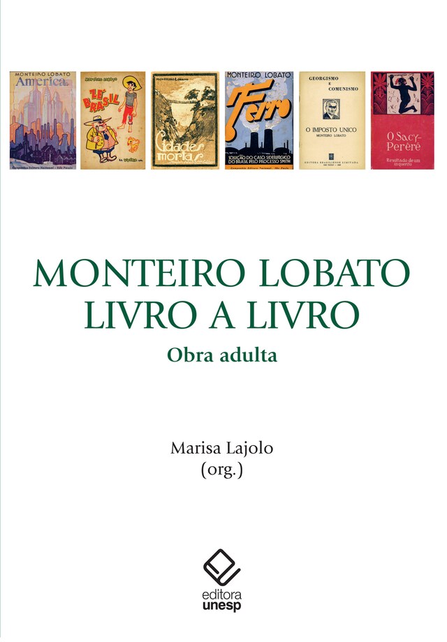 Bokomslag för Monteiro Lobato, livro a livro