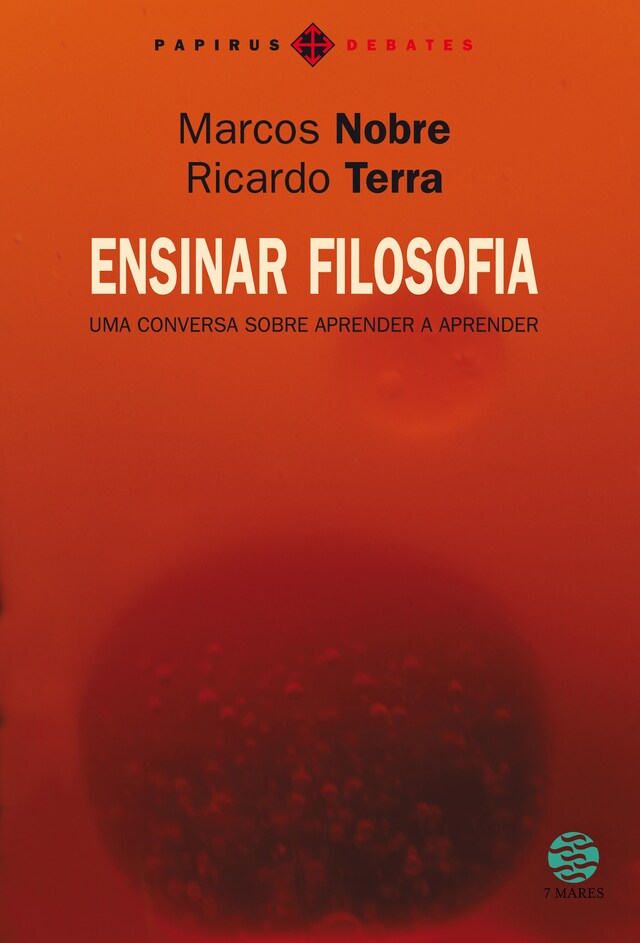 Book cover for Ensinar filosofia