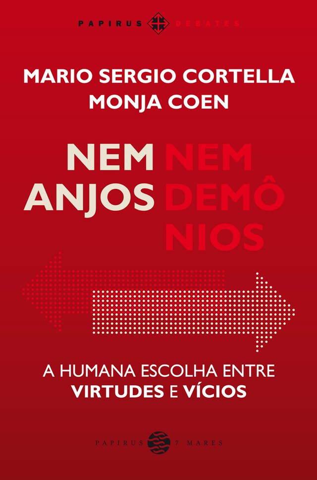 Portada de libro para Nem anjos nem demônios