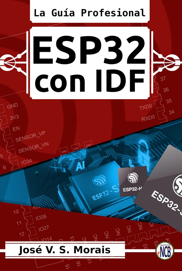 Portada de libro para ESP32 con IDF