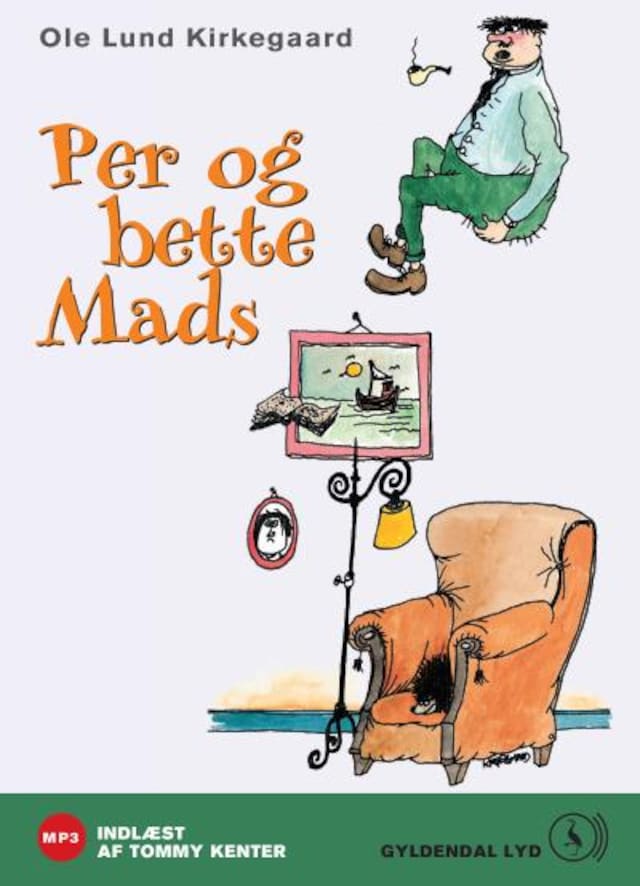 Copertina del libro per Per og bette Mads